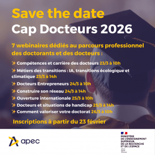 Cap docteurs 2026 