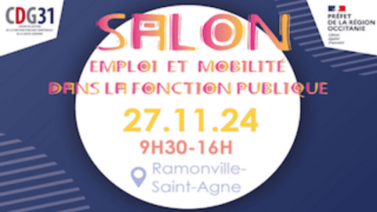 Salon Emploi et Mobilité dans la Fonction publique : le 21/11/2024